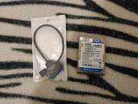 Кабель SATA, жорсткий диск WD 640гб