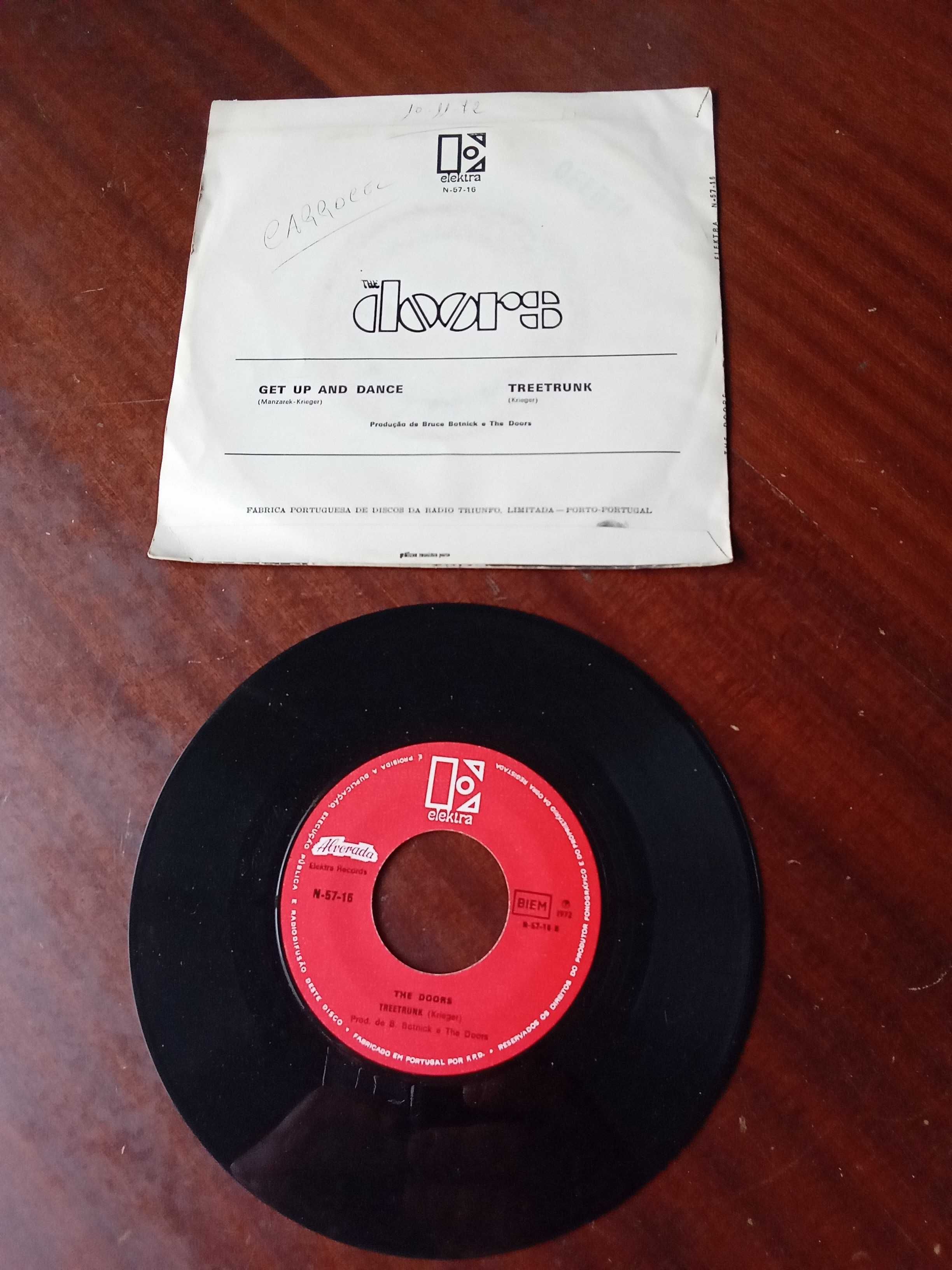 DOORS 7"EP singles, edições originais portuguesas com capas únicas