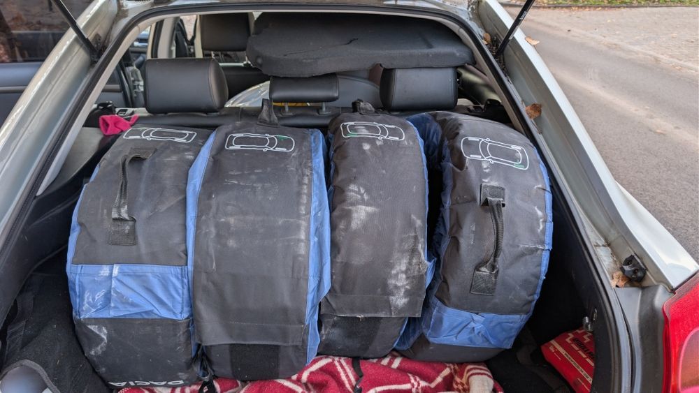 Felgi ronal 5x100 z oponami zimowymi Nokian