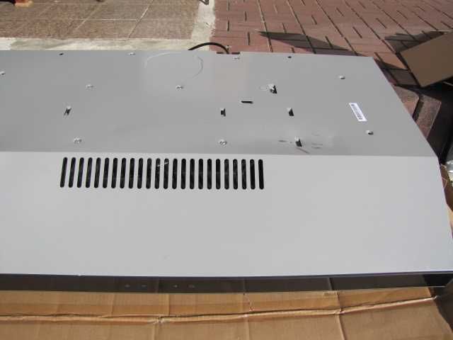 Okap kuchenny do zabudowy podszafkowy 90cm Klarstein Contempo szary