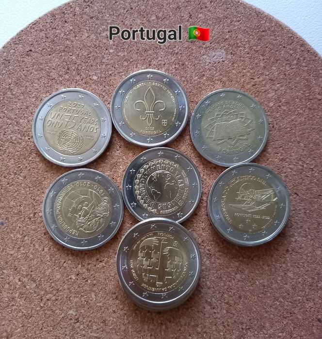 Troca/Venda de moedas euro comemorativas