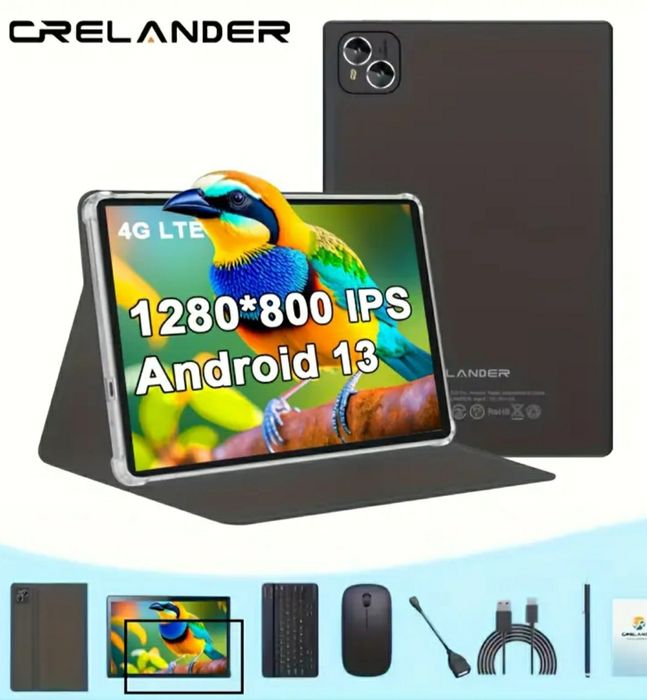 Планшет, 10-дюймовий планшет,  6 ГБ (3+3 ГБ) ОЗУ 128 ГБ. Сім карта!