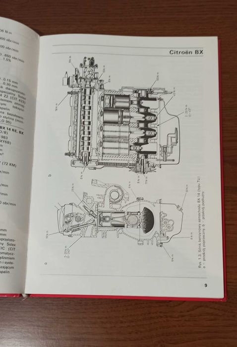 Instrukcja Citroën BX W. Potocki