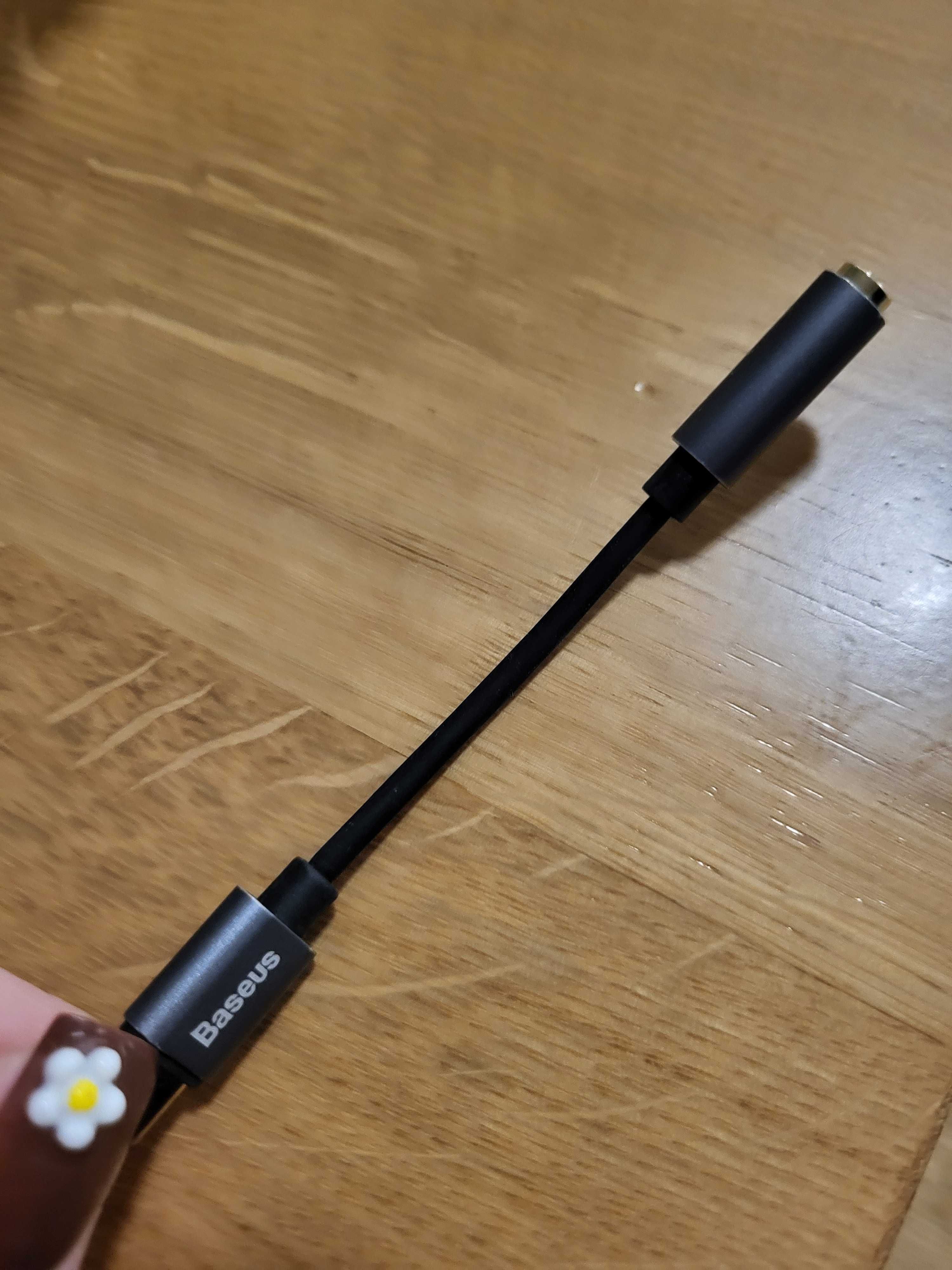 Adapter audio z przejściówką USB C Baseus