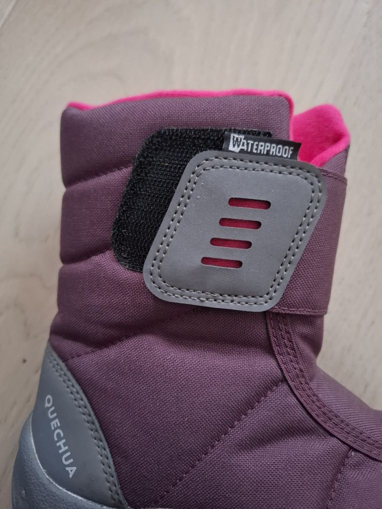 Buty zimowe wodoodporne śniegowce quechua decathlon 29 jak nowe
