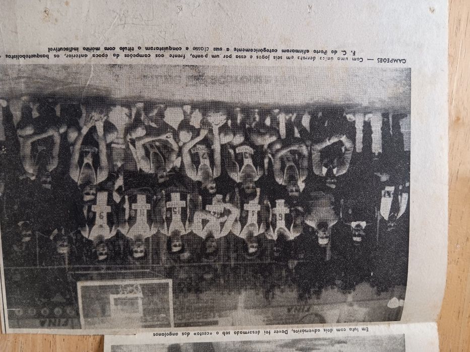 Basket FC Porto - Dale Dover 1971/72