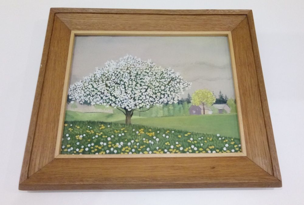 Пейзаж. Весна, цветение. Мосеев Е.А. 1992 - 2000 Холст. Масло.