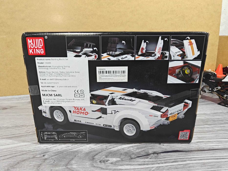 Конструктор Lego машинка Lamborghini Countach Mould King новий