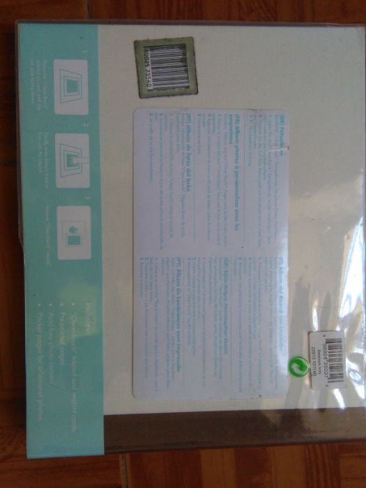 Álbum de fotos para recém nascidos