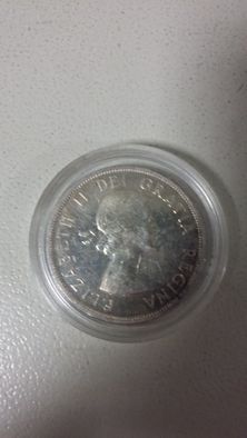 Srebrna moneta Elżbieta II Canada DOLLAR