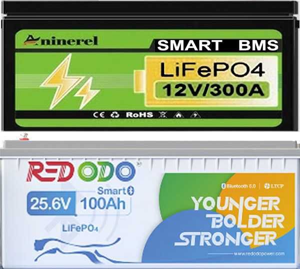 Нові LiFePo4 24V 100aH та 12V 300aH акумулятори залізофосфатні