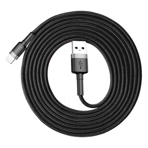 Кабель з чіпом Baseus USB to Lightning Швидка Зарядка 200см