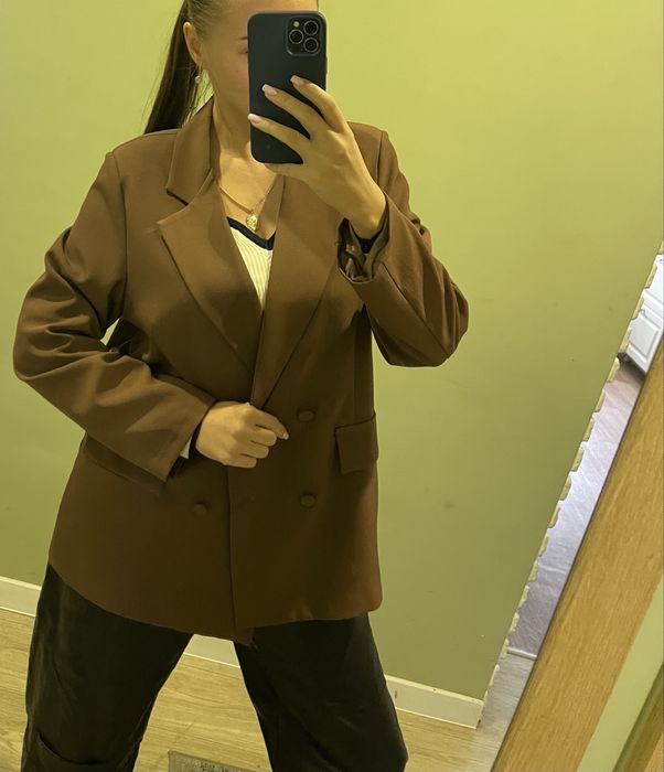 Шикарный новый пиджак оверсайз