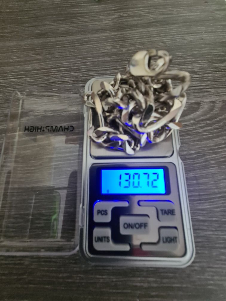 Łańcuch srebro pr.925 130gram