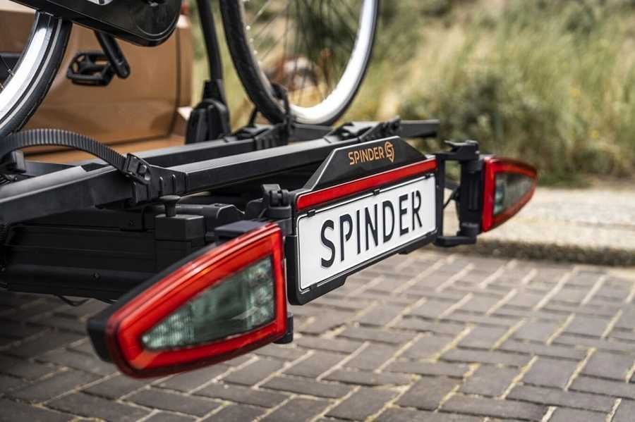 Bagażnik platforma rowerowa na hak SPINDER SL3 wysuwana składana VAN