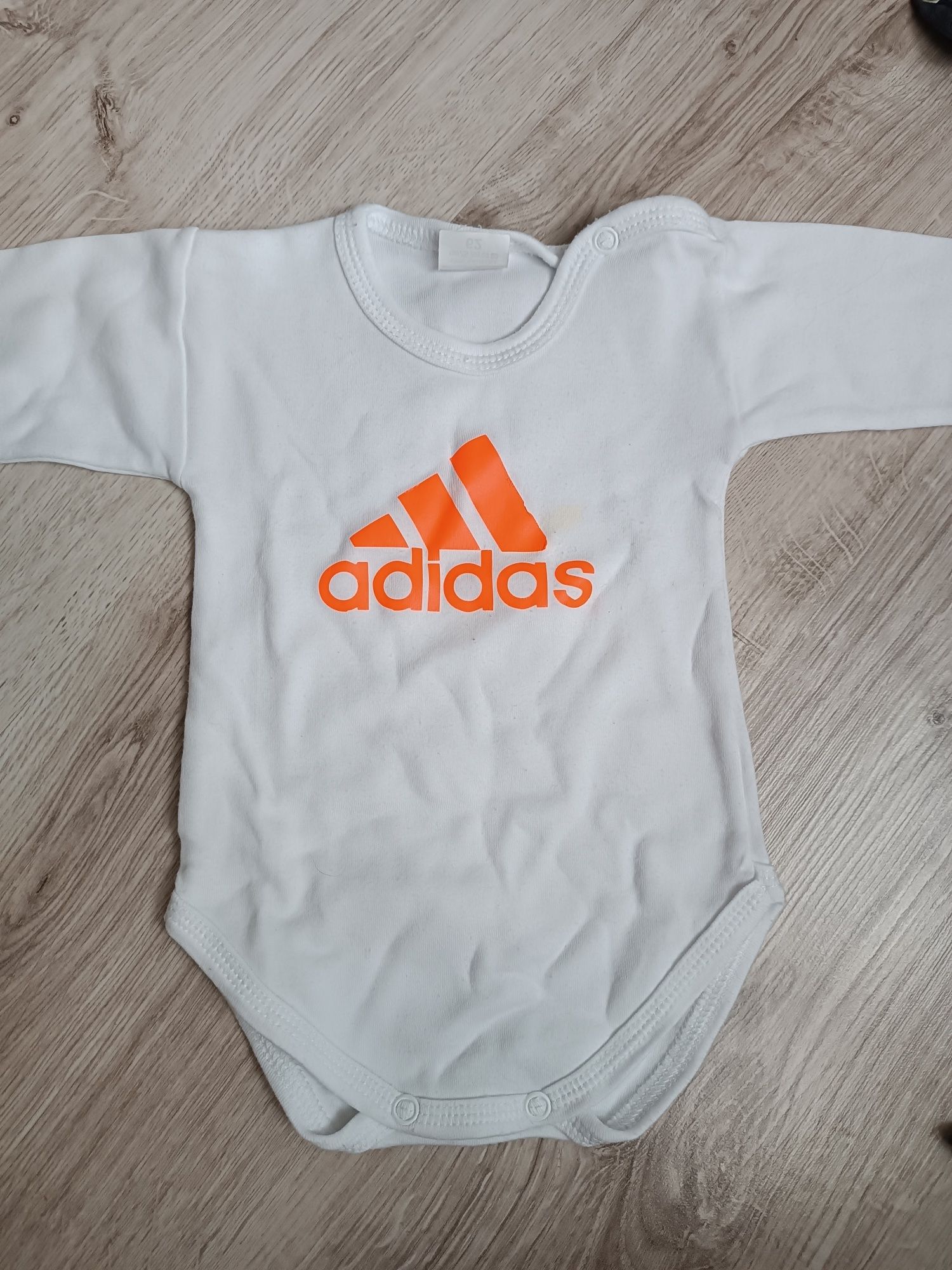 Body niemowlęce długi rękaw rozmiar 62 Adidas
