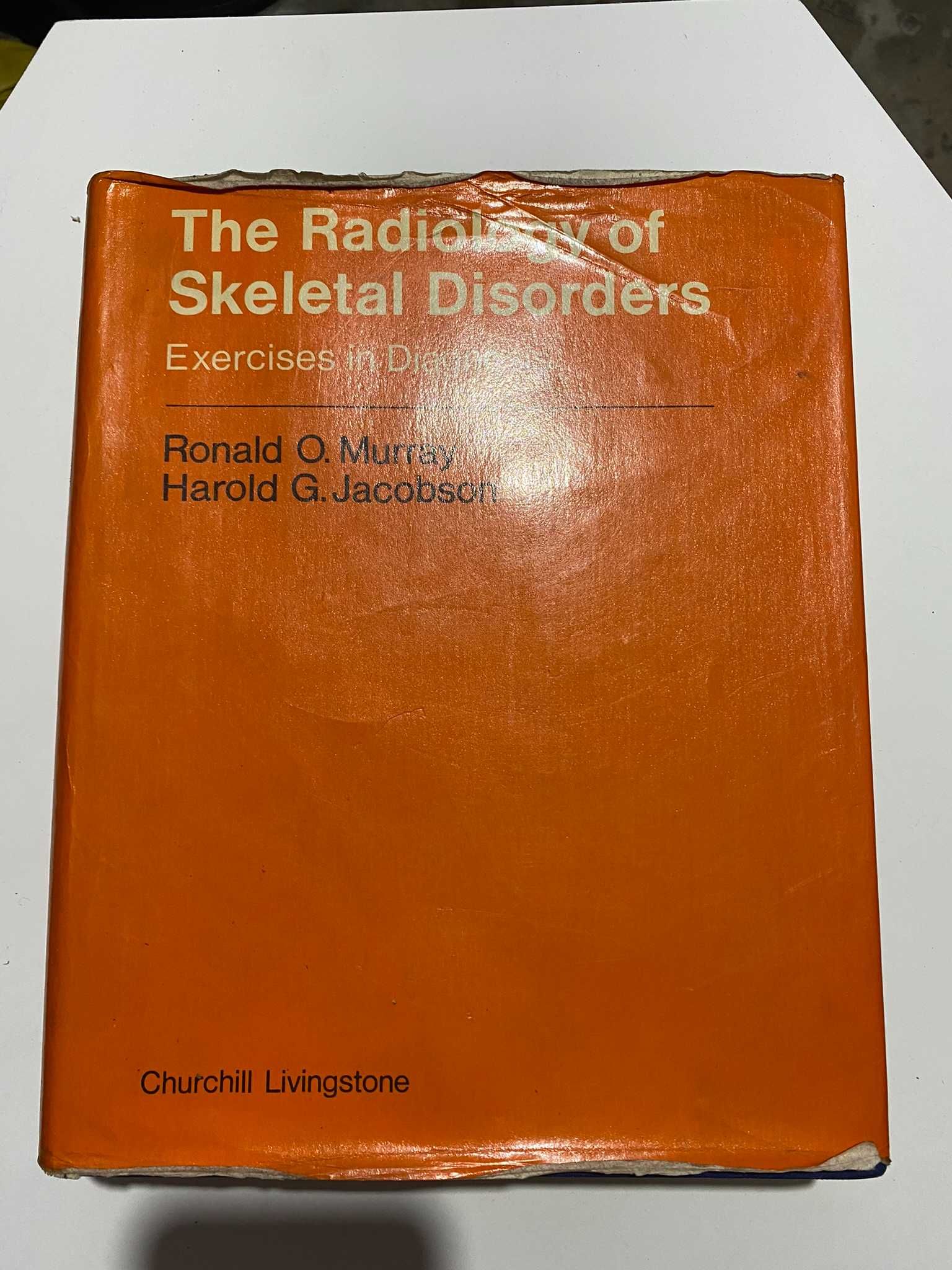 Livro de Radiologia de 1971 com mais de 1000 páginas