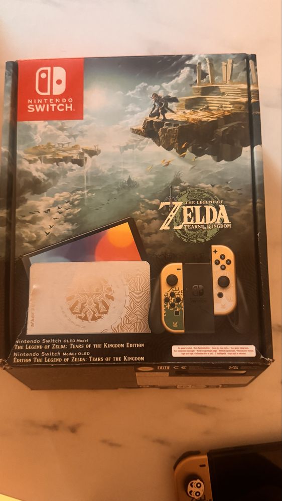 Konsola Nintendo Switch Oled The Legend of Zelda Edition