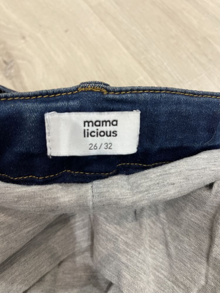 Zalando Mamalicious jeansy spodnie ciążowe rozm 26/32