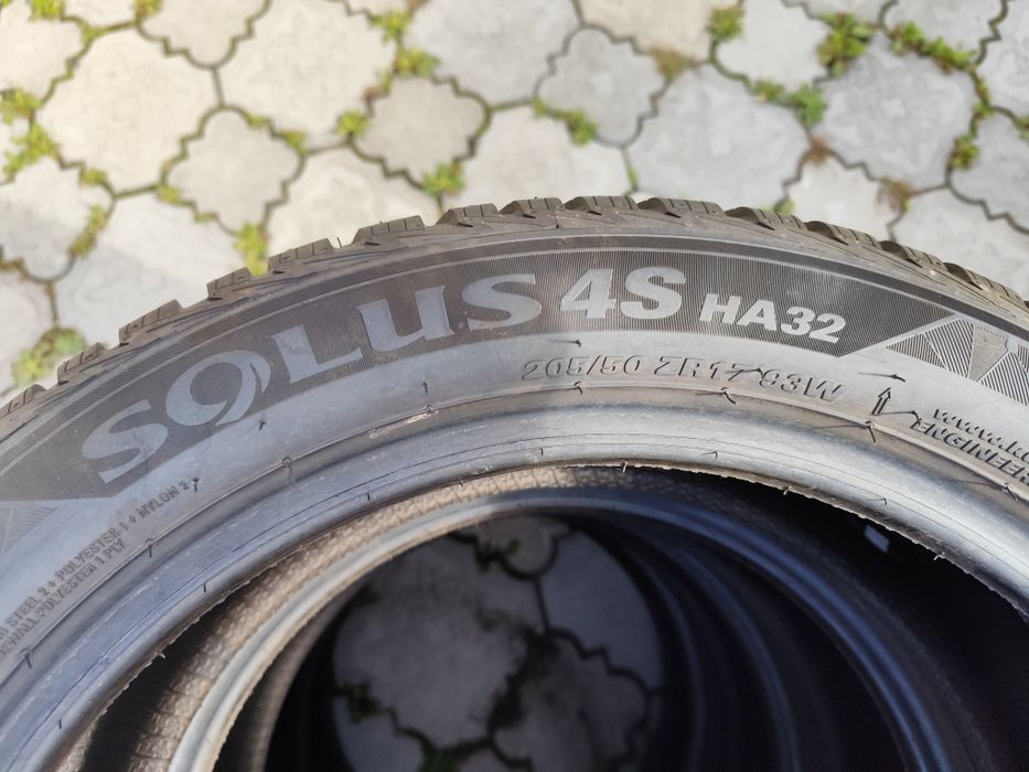4 x opona KUMHO  205/50R17 wielosezon
