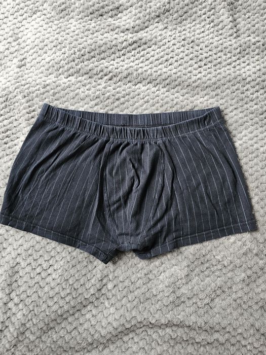 Bokserki męskie C&A 36cm xl/XXL czarne w paski