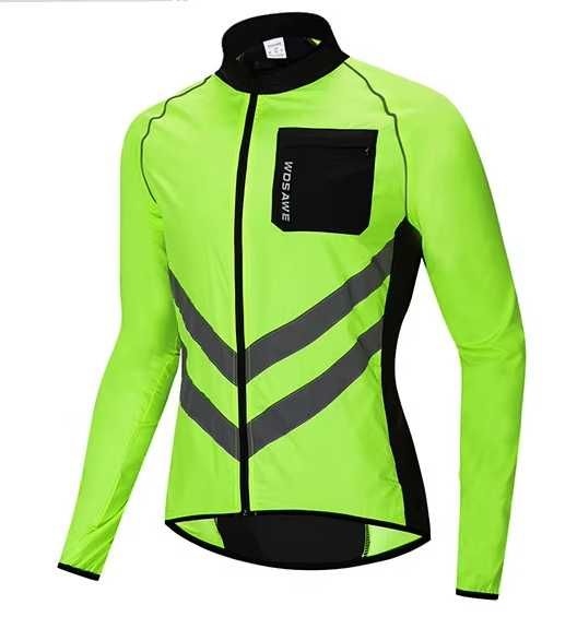 Kurtka rowerowa wiatrówka Wosawe - nowa XL