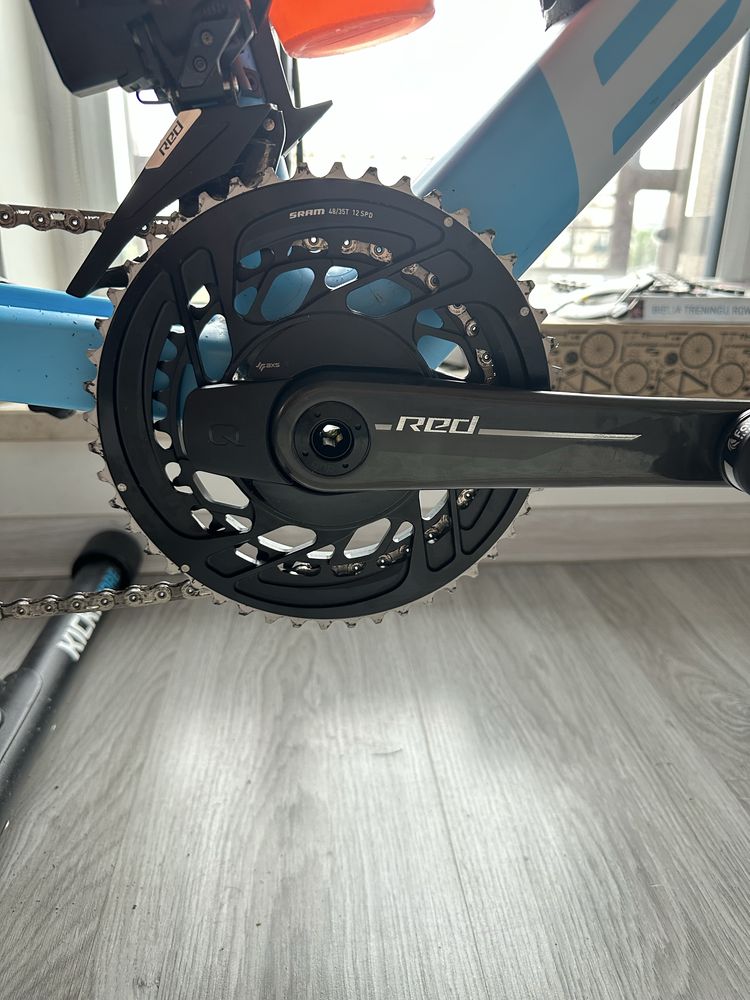 Pomiar mocy Quarq Sram Axs prawie nowy