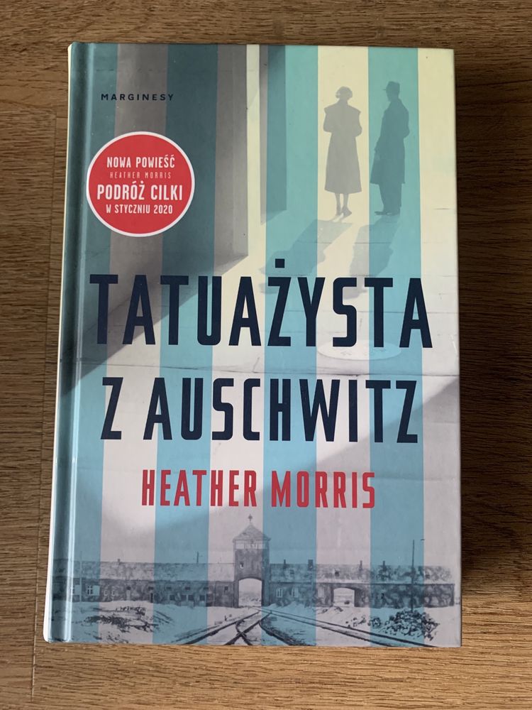 Tatuażysta z Auschwitz Heather Morris twarda oprawa