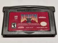 Doom 2 game boy gbc gba color advance