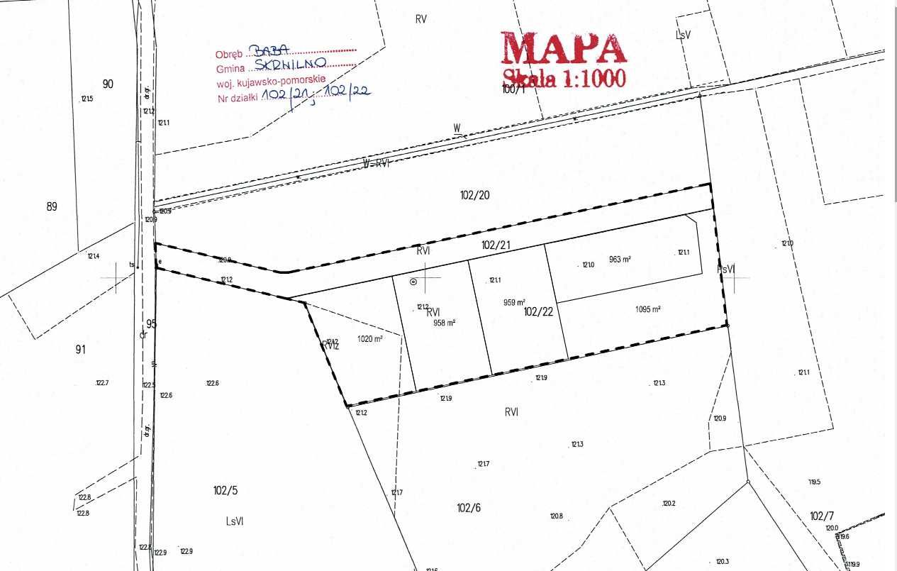 duża działka 1000m2 z warunkami zabudowy, 500m do Jez. Urszulewskiego,