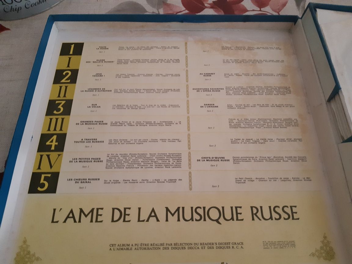 Coleção de Lps "L' ame de la musique russe"