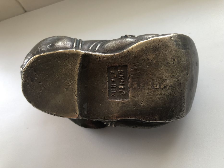 Продам старовинну попільничку старинную пепельницу башмак