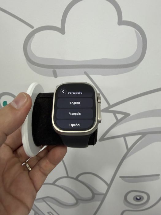 Apple watch Ultra 2 titanium