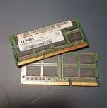 2x Memória Ram Portátil 2gb pc3