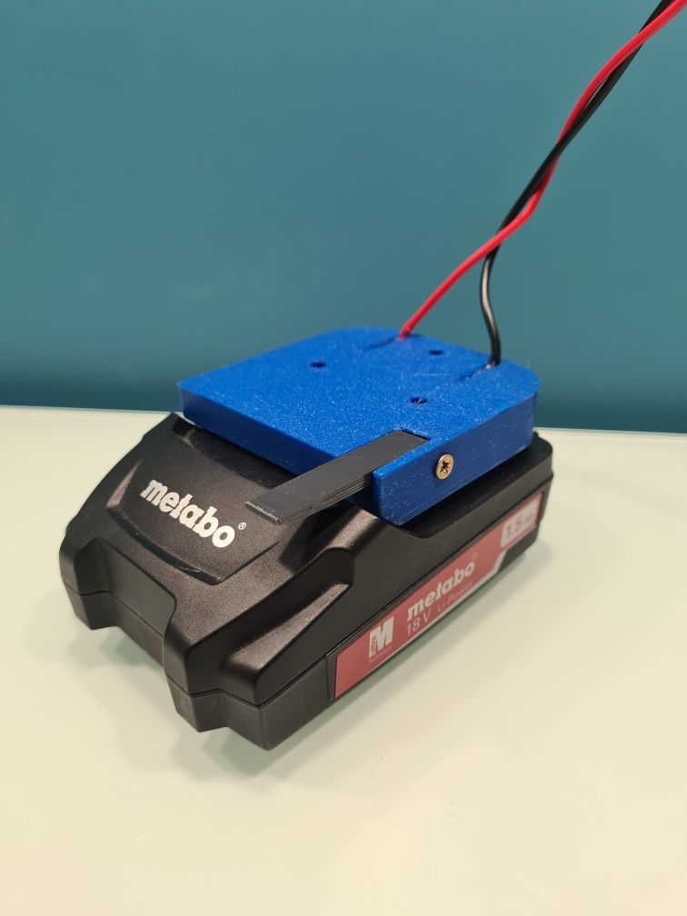 Adapter do baterii Metabo z wyprowadzonymi przewodami