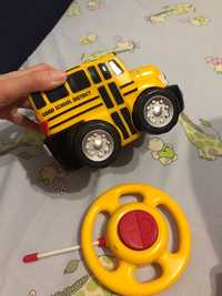 Машинка автобус на пульте управления Kid Galaxy и игрушка в ПОДАРОК