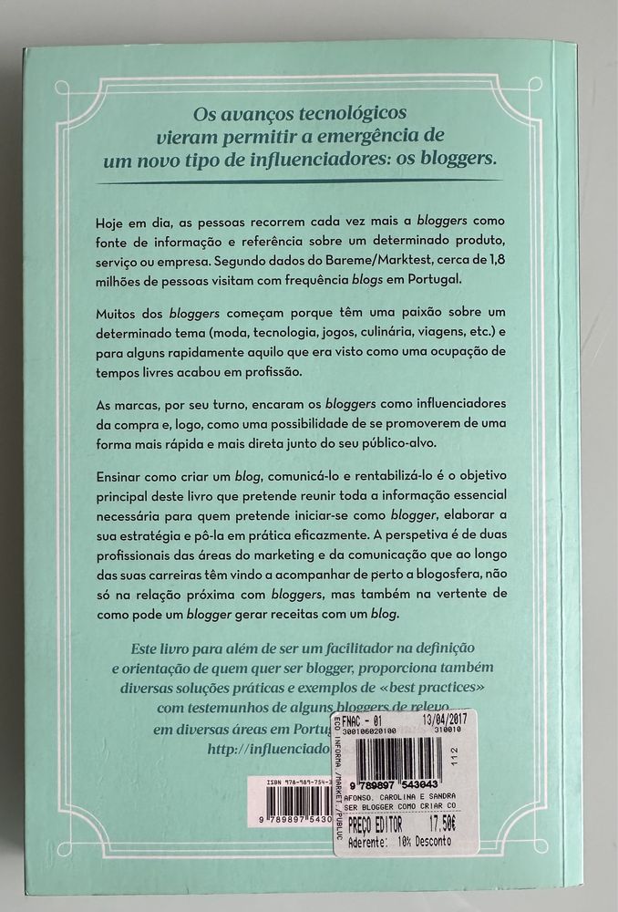 Livro Ser Blogger