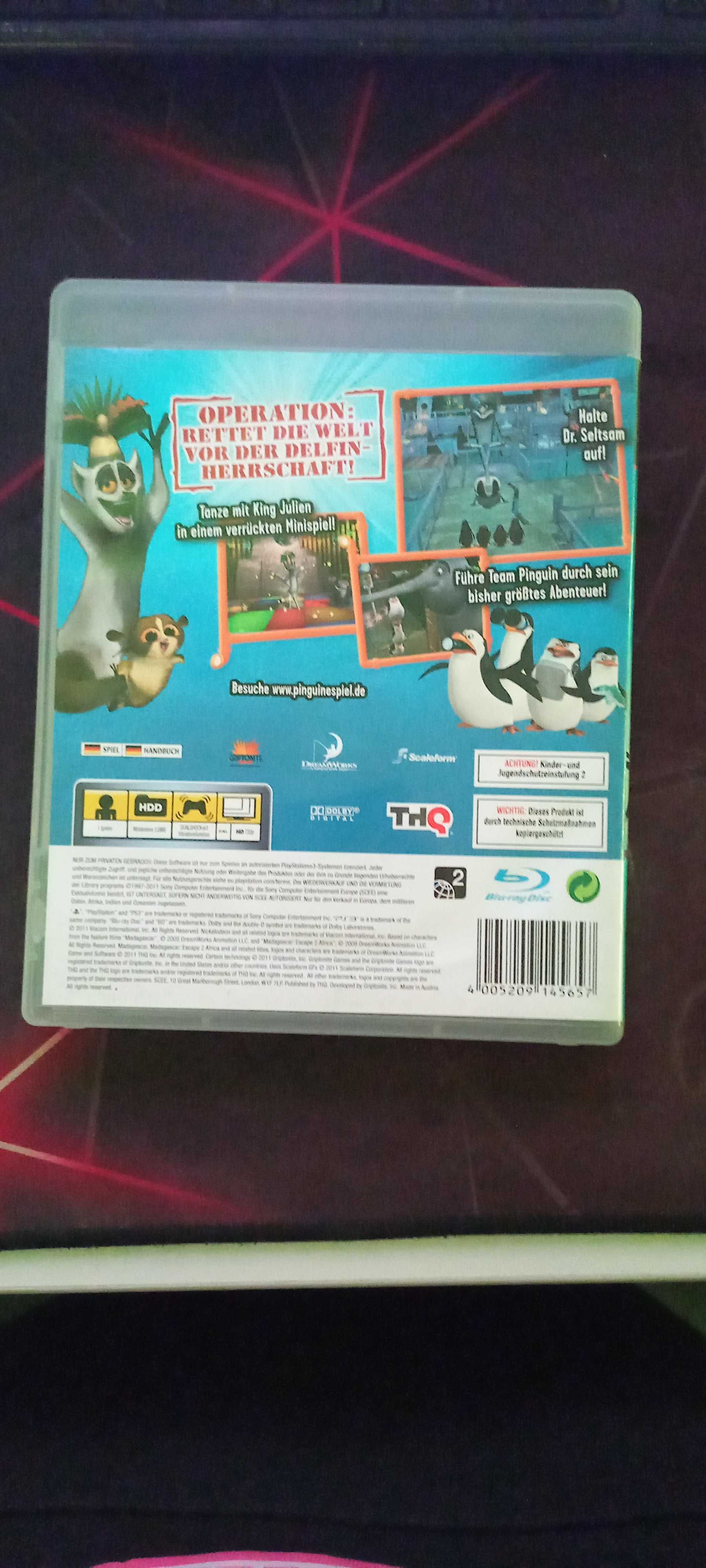 Gra ps3 pinguine aus Madagascar dr. Seltsam DE