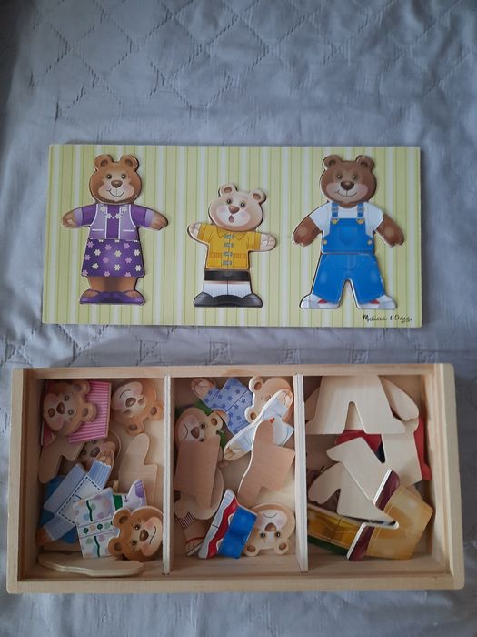 Деревянные пазлы для малышей