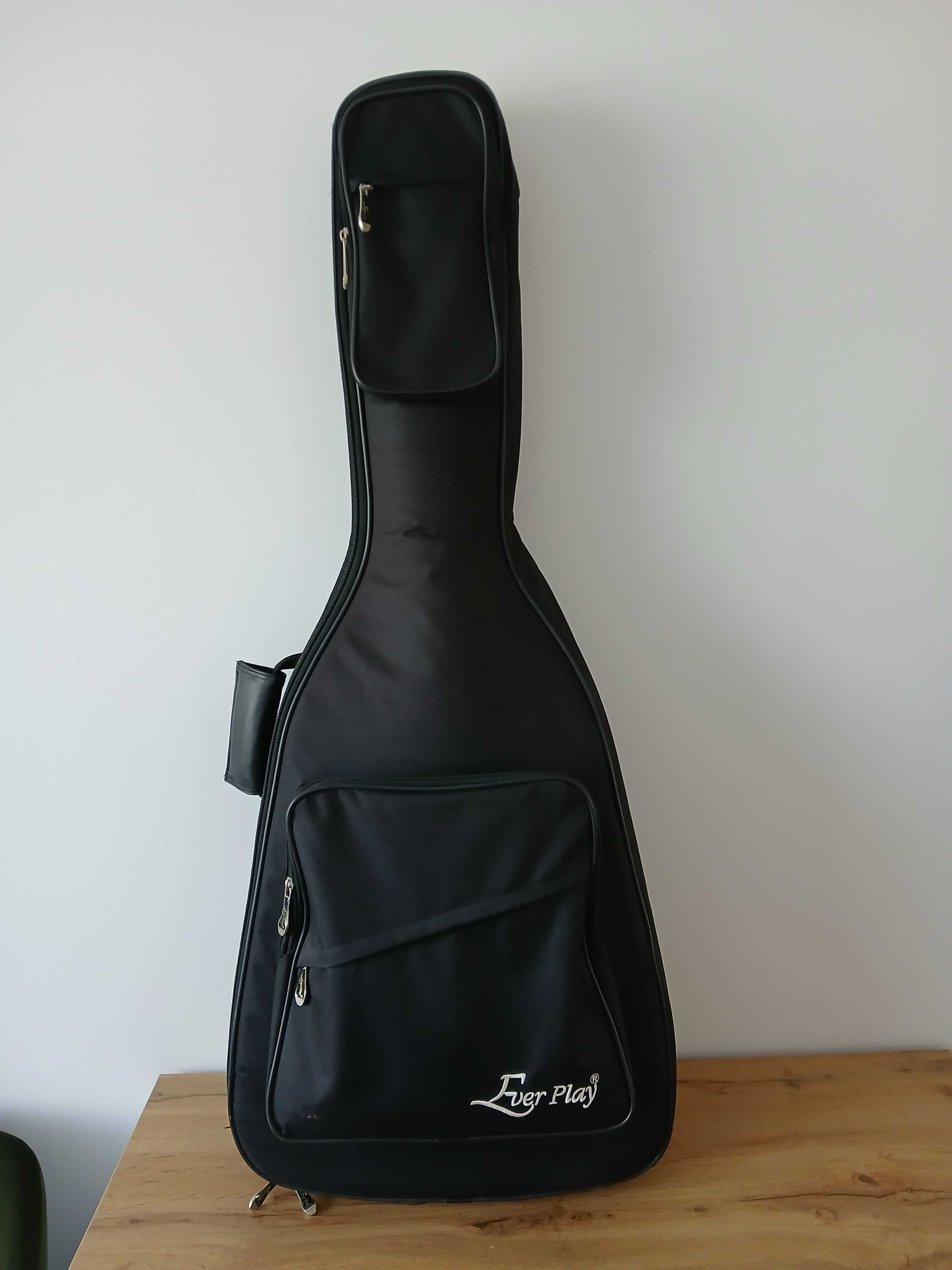 Gitara klasyczna, jak nowa, pokrowiec