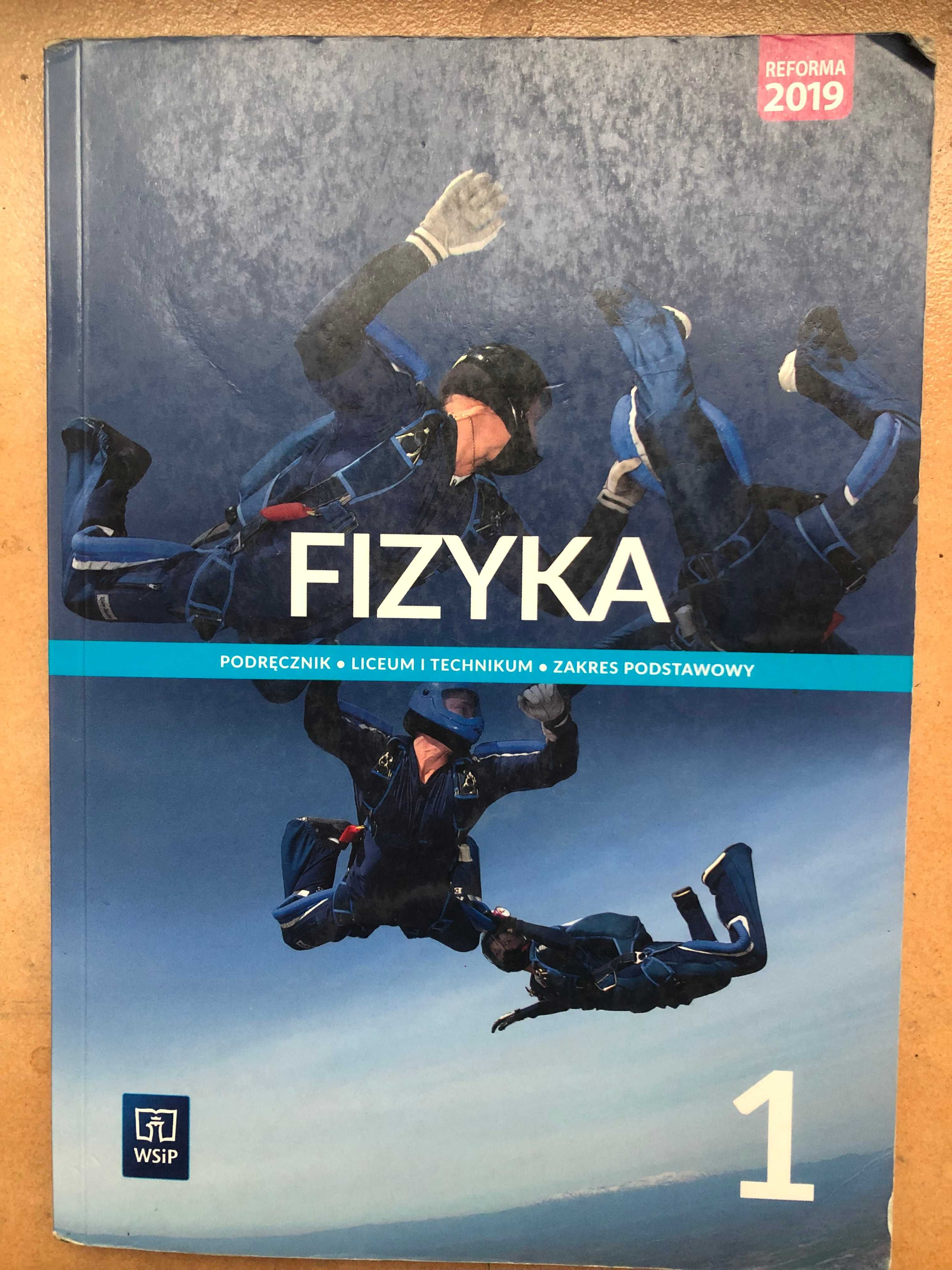 Fizyka, podrecznik do Liceum i Technikum kl 1, zakres podstawowy, WSiP