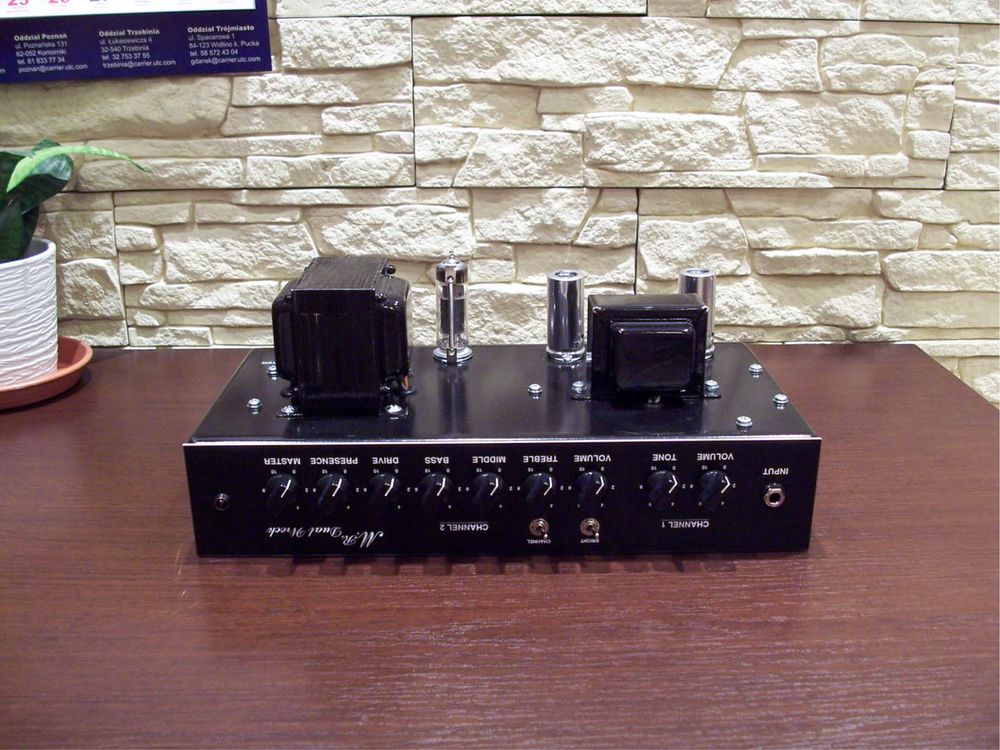 Trainwreck darius amp head wzmacniacz gitarowy (marchall fender orange