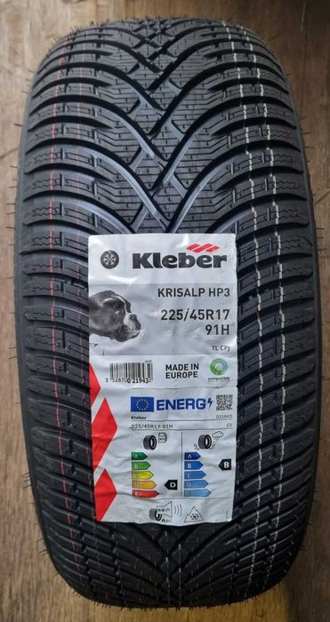 Nowe opony całoroczne KLEBER KRISALP HP3 225/45R17 91H