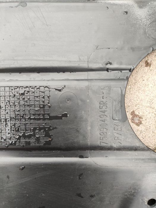 Захист бампера Рено Зоя Renault Zoe захист мотора