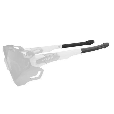 Para krótkich czarnych końcówek zauszników EKOI PREMIUM