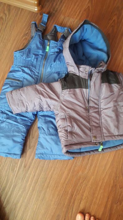 Куртка  та комбінезон зимовий для хлопчика 1 рік