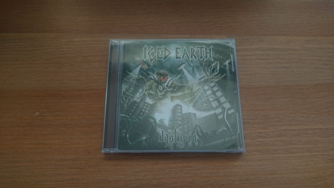 Iced Earth Dystopia CD *NOWA* 2011 Jewelcase Folia Download Card DE