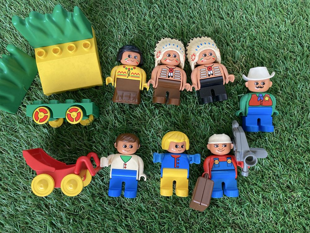 Lego duplo Indios e outros bonecos