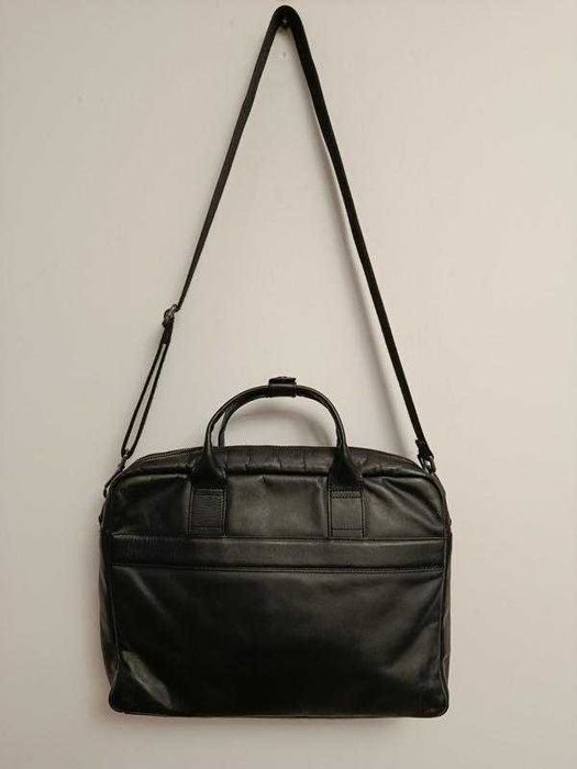 Чоловіча шкіряна сумка для ноутбука/портфель Zign