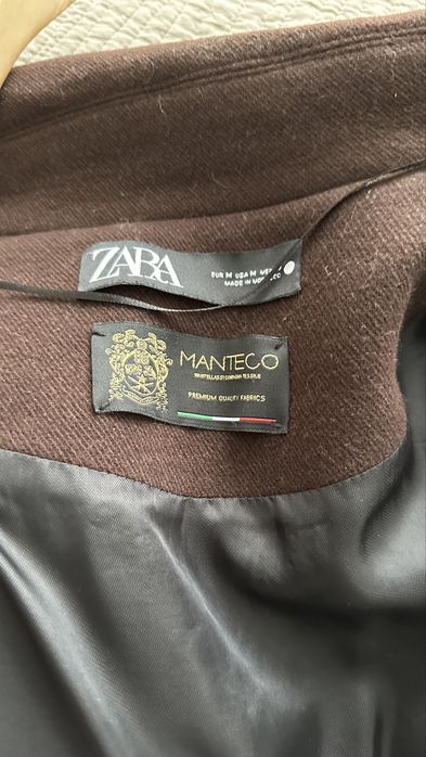 Вовняне пальто Zara Premium